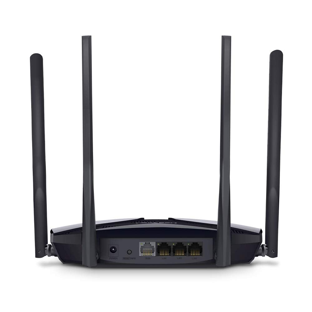 MERCUSYS MR80X AX3000 Dual-Band Wi-Fi 6 Router | Supports MU-MIMO OFDMA | 4× Multi-Directional High-Gain antennas MERCUSYS MR80X AX3000 Dual-Band Wi-Fi 6 Router | Supports MU-MIMO OFDMA | 4× Multi-Directional High-Gain antennas